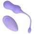 Loveline - Bola de Kegel vibratória roxa com controle remoto