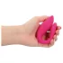 Loveline - vibrador casal recarregável com controle sem fio - silicone rosa
