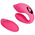 Loveline - Vibrador Duplo Rádio Recarregável (Rosa)