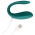 Loveline - vibrador duplo resistente à água com rádio (verde)