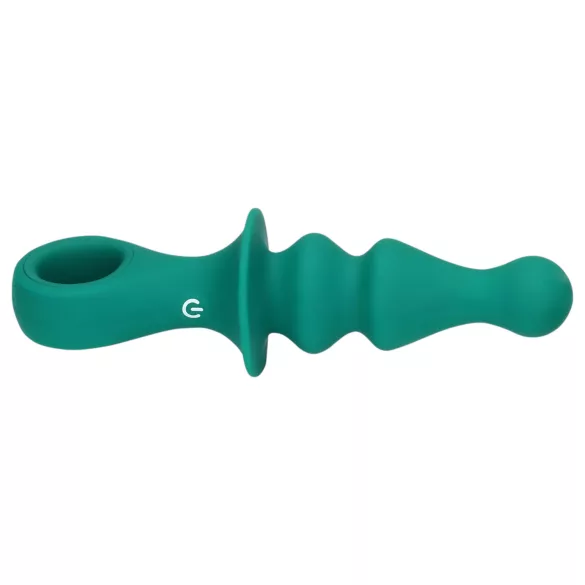 Loveline - vibrador anal recarregável com pérolas - verde