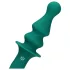 Loveline - vibrador anal recarregável com pérolas - verde