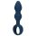 Loveline - Plug Anal com Alça - Pequeno (Azul)