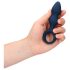 Loveline - Plug Anal com Alça - Pequeno (Azul)