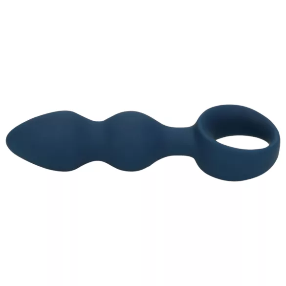 Loveline - plug anal com alça - pequeno - azul