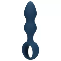 Loveline - dildo anal com anel - tamanho médio - azul