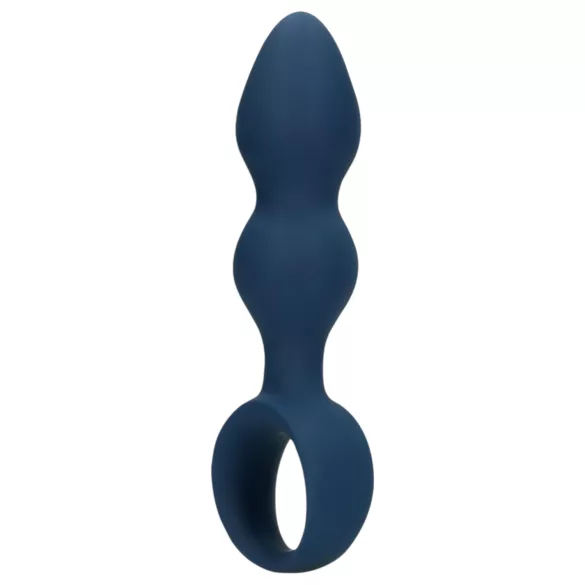 Loveline - plug anal com anel - grande - azul