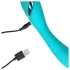 Loveline - vibrador ponto G recarregável - silicone turquesa