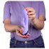 Loveline - Vibrador Coelho com Estimulador de Clitóris (Roxo)