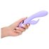Loveline - Vibrador Coelho com Estimulador de Clitóris (Roxo)