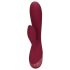 Loveline - vibrador recarregável com massageador de clitóris (vermelho)