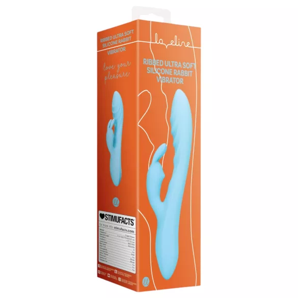 Loveline - vibrador coelho à prova d'água - estimulador clitóris - azul