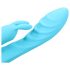 Loveline - Vibrador à prova d'água com orelhinha (azul)