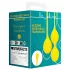 Loveline - bolas tailandesas de silicone - kit 2 peças - amarelo