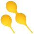 Loveline - Conjunto de Bolas de Silicone - 2 peças (amarelo)