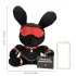 Bondage Rabbit - Fantasia BDSM coelho - acessório fetiche - preto
