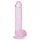 RealRock - dildo realista com testículos (rosa) - 12,7 cm