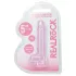 RealRock - dildo realista com testículos (rosa) - 12,7 cm