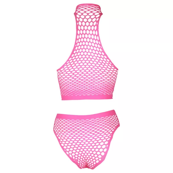 Ouch! - conjunto lingerie fosforescente - rosa