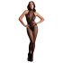 Le Désir - Macacão rendado transparente - (preto) - S-XL
