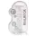 RealRock - dildo realístico transparente - 17cm