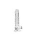 RealRock - dildo realístico transparente - 17cm