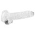 RealRock - dildo realístico transparente - 17cm