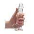 RealRock - dildo realístico transparente - 17cm