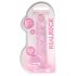 REALROCK - Dildo Realístico Transparente - Rosa (19 cm)