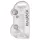 RealRock - dildo realístico transparente - 19cm