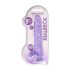 REALROCK - dildo realista transparente - roxo (22cm)
