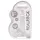 RealRock - dildo realístico transparente - 15cm