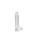 REALROCK - Dildo Realista Transparente (15cm)
