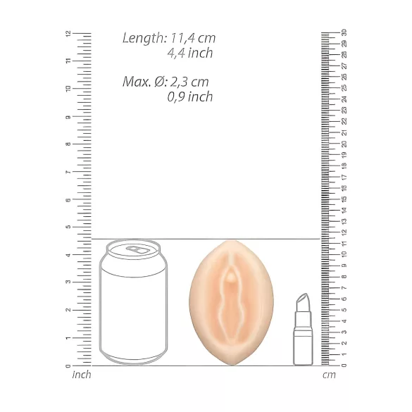 Pussy - sabonete íntimo feminino - natural (140g)