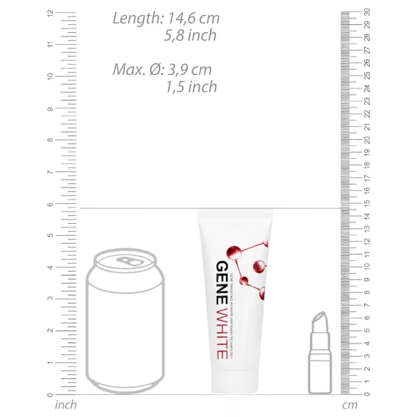 Pharmquests Gene White - creme clareador de pele - 100ml