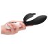 Alexios - Vibrador borboleta com braço clitoriano (preto)