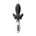 Alexios - Vibrador borboleta com braço clitoriano (preto)