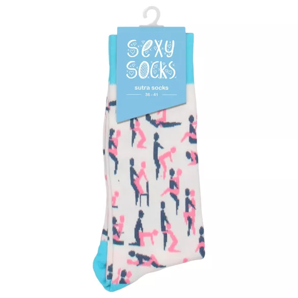 S-Line Sexy Socks - meia feminina sensual - algodão - kama sutra