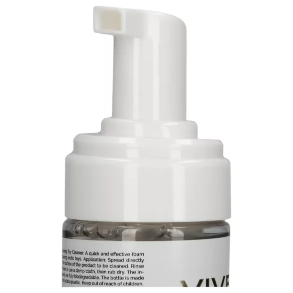 Vive - limpador de brinquedos eróticos em espuma - 140ml
