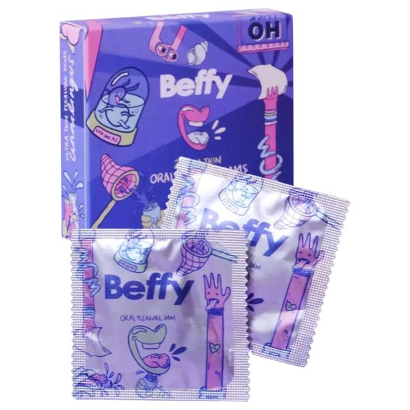 Beffy - lenço ultra fino para prazer (2 unid.)