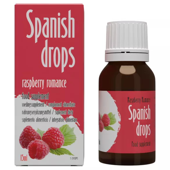 Cobeco Spanish Drops - gotas estimulantes - framboesa (15ml)