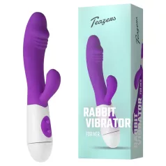   Teazers - vibrador com braço estimulador de clitóris (roxo)