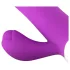 Teazers - vibrador com braço estimulador de clitóris (roxo)