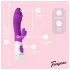 Teazers - vibrador com braço estimulador de clitóris (roxo)
