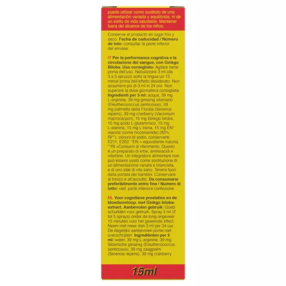 Herbal Rush - suplemento alimentar líquido - 15ml