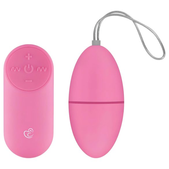 Easytoys - Ovo vibratório com 7 ritmos e controle remoto (rosa)