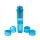 Conjunto Vibrador Easytoys Pocket Rocket - Azul (5 Peças)