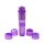 Conjunto Easytoys Pocket Rocket - Vibrador Roxo (5 Peças)