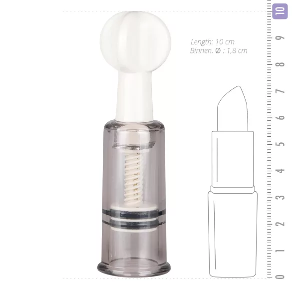 Easytoys - bomba de seios e vulva - conjunto com 3 peças