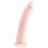 Easytoys - dildo silicone com ventosa (21cm) - natural